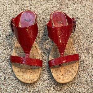 Women’s size 8.5 Red Sandal.
